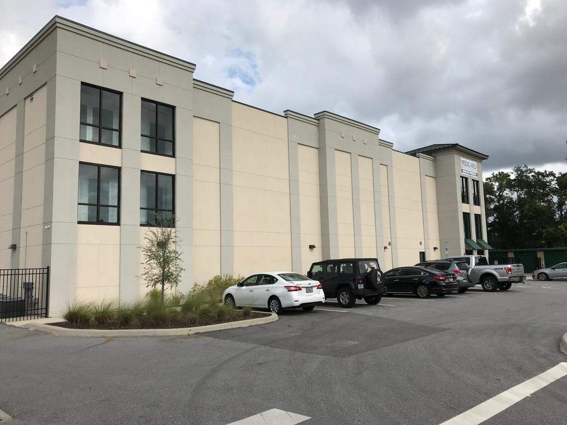 Midgard Self Storage Bradenton FL, LLC, paid $18.4 million for a pair of self storage facilities in East Manatee. This one is located at  5246 Lena Road.