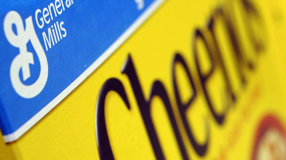 FILE - In this Dec. 15, 2007 file photo, a box of General Mills' Cheerios is seen on a shelf at a Shaw's Supermarket in Gloucester, Mass. General Mills says it will start labeling products across the country that contain genetically modified ingredients to comply with a law that is set to go into effect in Vermont. The maker of Cheerios cereal, Progresso soups and Yoplait yogurt notes it is impractical to label its products for just one state, so the disclosures required by Vermont starting in July 2016 will be on its products throughout the U.S. (AP Photo/Lisa Poole, file)
