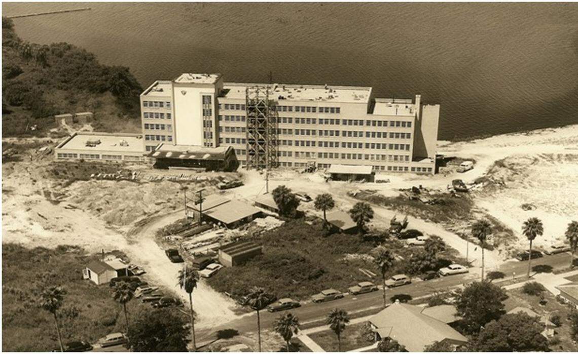 Manatee Memorial Hospital at its inception.