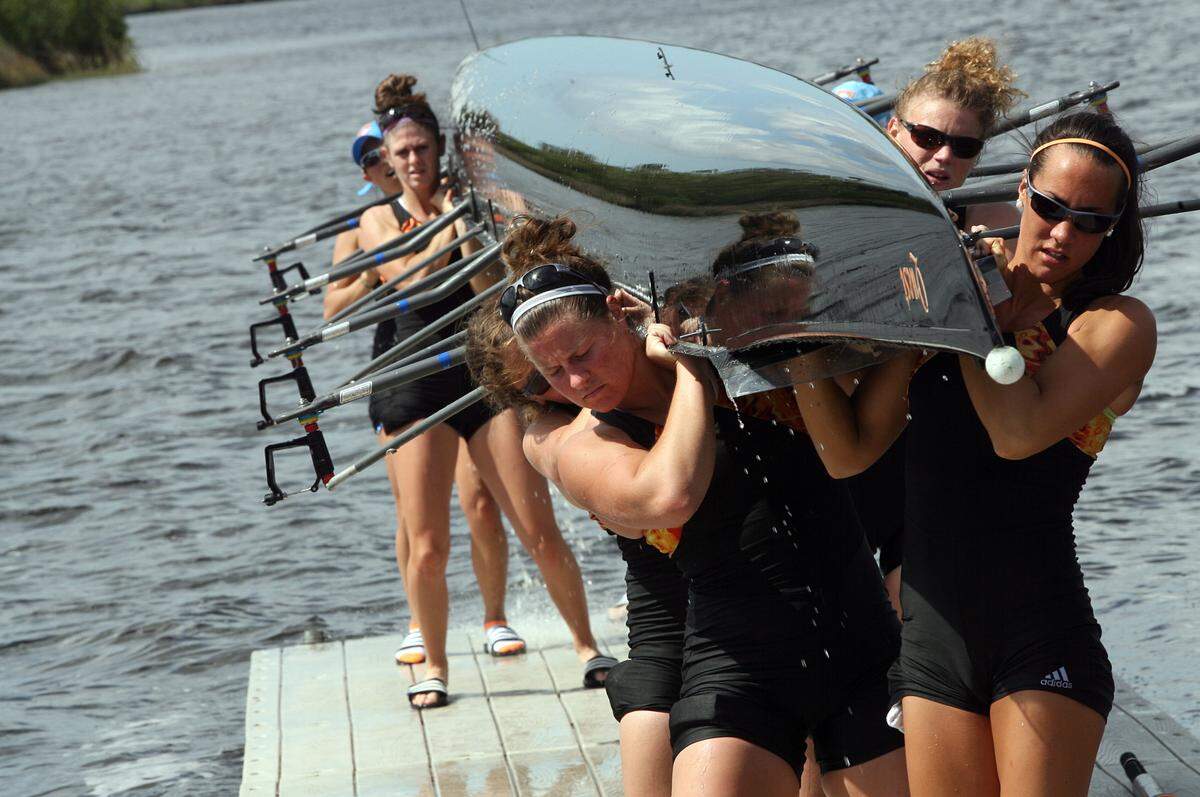 The Fort Hamer Rowing facilities welcomed top collegiate teams, including Dartmouth, Harvard, Georgetown and Pennsylvania.