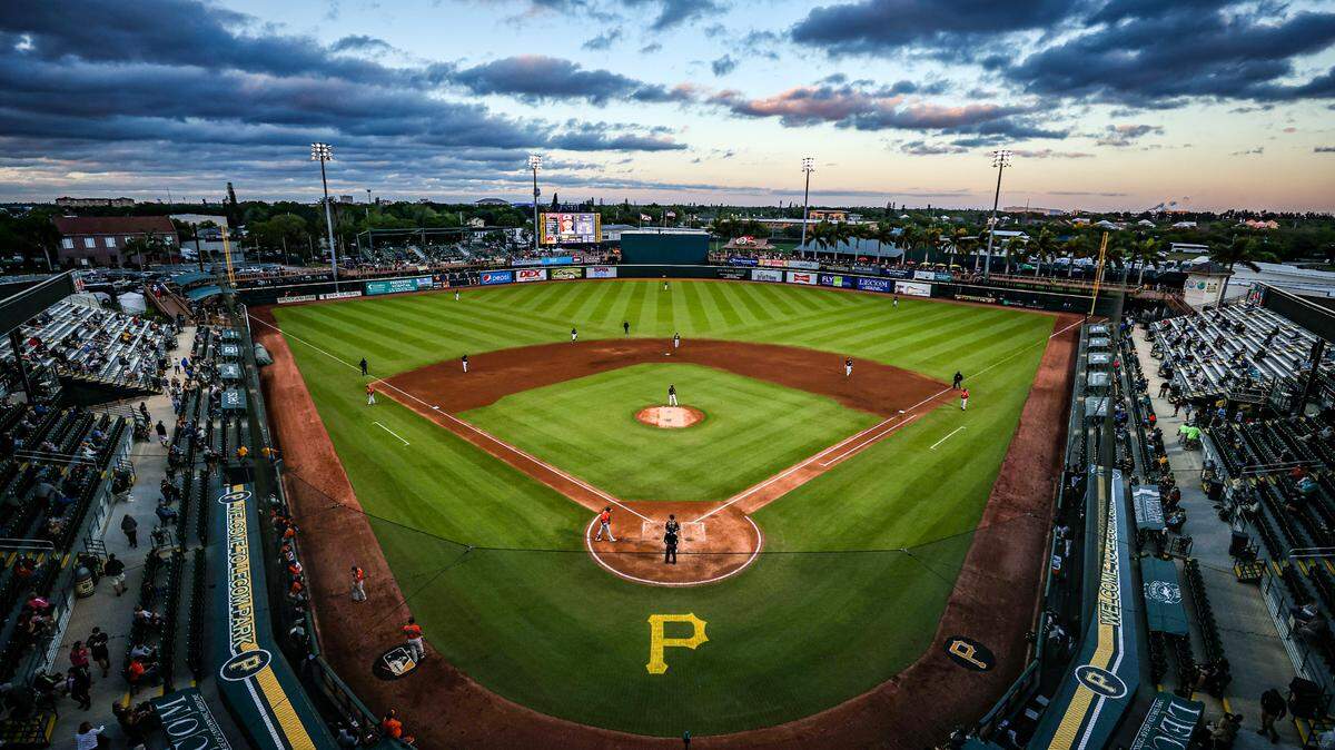 The Pittsburgh Pirates return to LECOM Park in Bradenton for spring training, March 18-April 5.