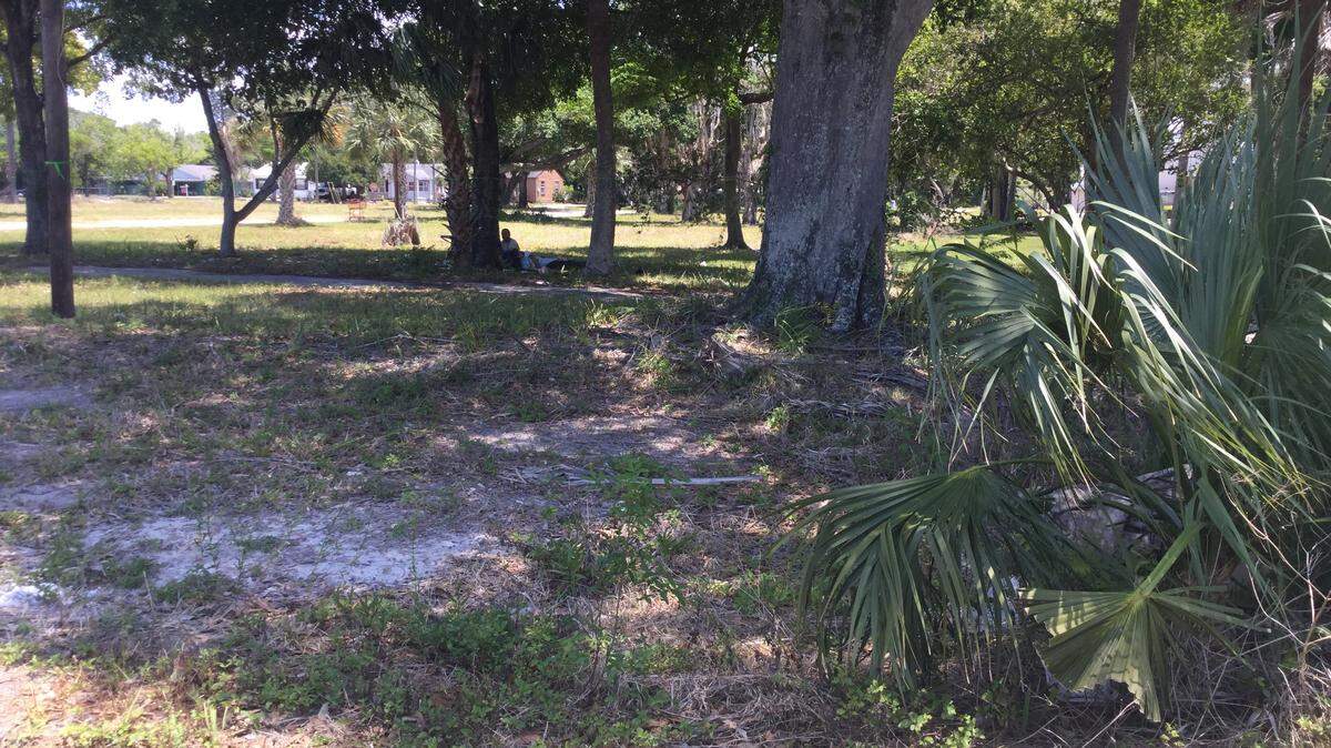 Property at 1715 14th Street West has long sat vacant and has become a hub of homeless activity, but the site may be developed into a senior living facility after an Ohio developer qualified for tax credits earlier this year. MARK YOUNG/Bradenton Herald
