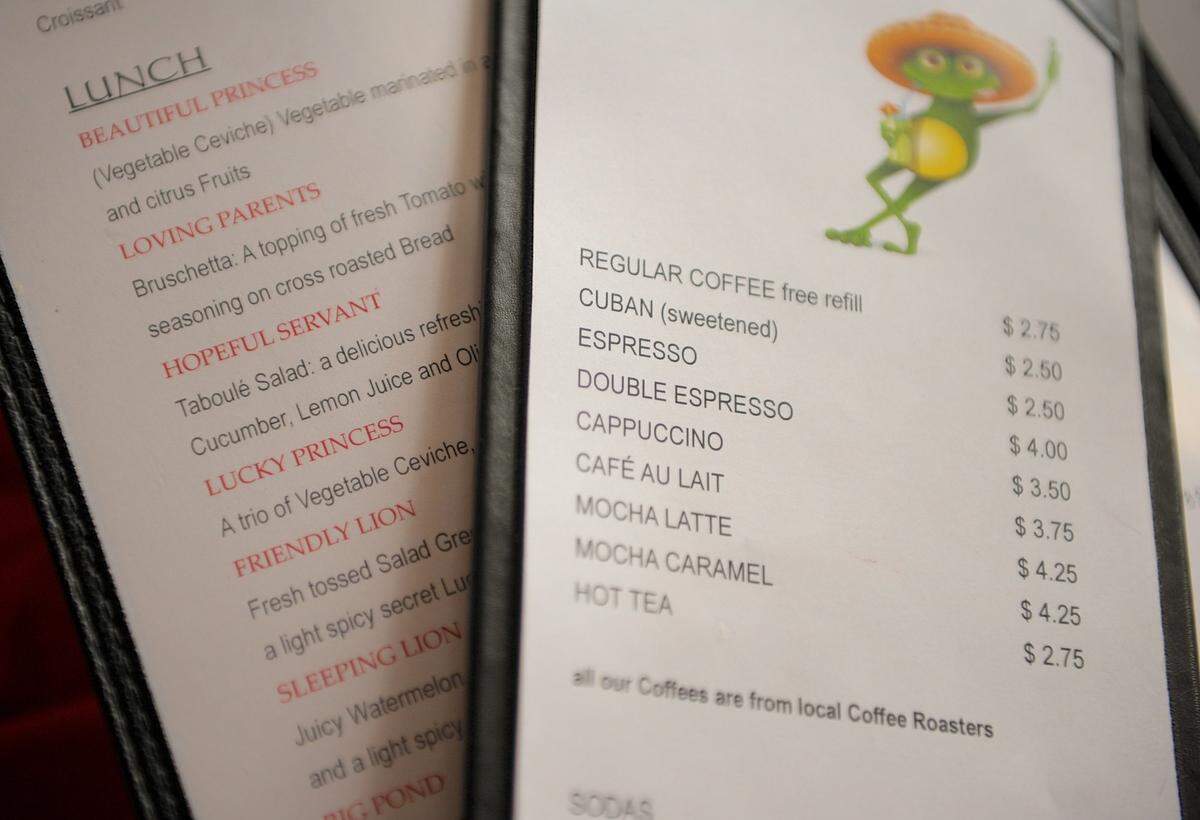 Lucky Frog Restaurant is a favorite local spot for good food — good German food, to be specific.