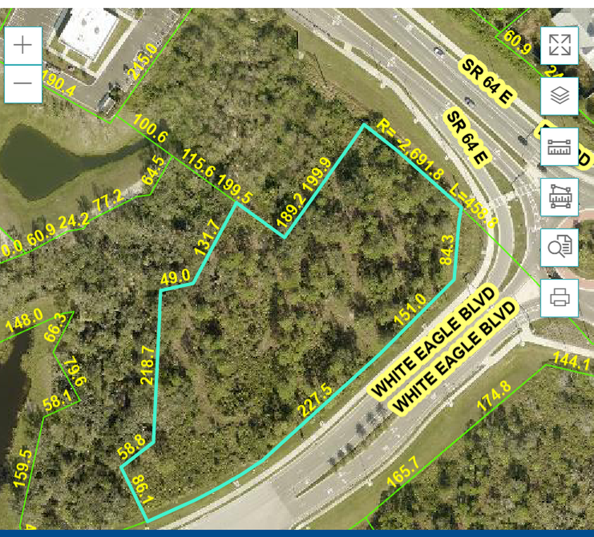 A Wendy’s restaurant is planned south of State Road 64 East and west of White Eagle Boulevard.