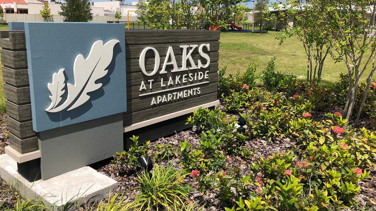 9/10/2001--The Oaks at Lakeside, 3505 53rd Ave. E., is one of the newer affordable housing developments in Bradenton. Rent in the one-, two- and three-bedroom apartments varies based on the tenant’s income.