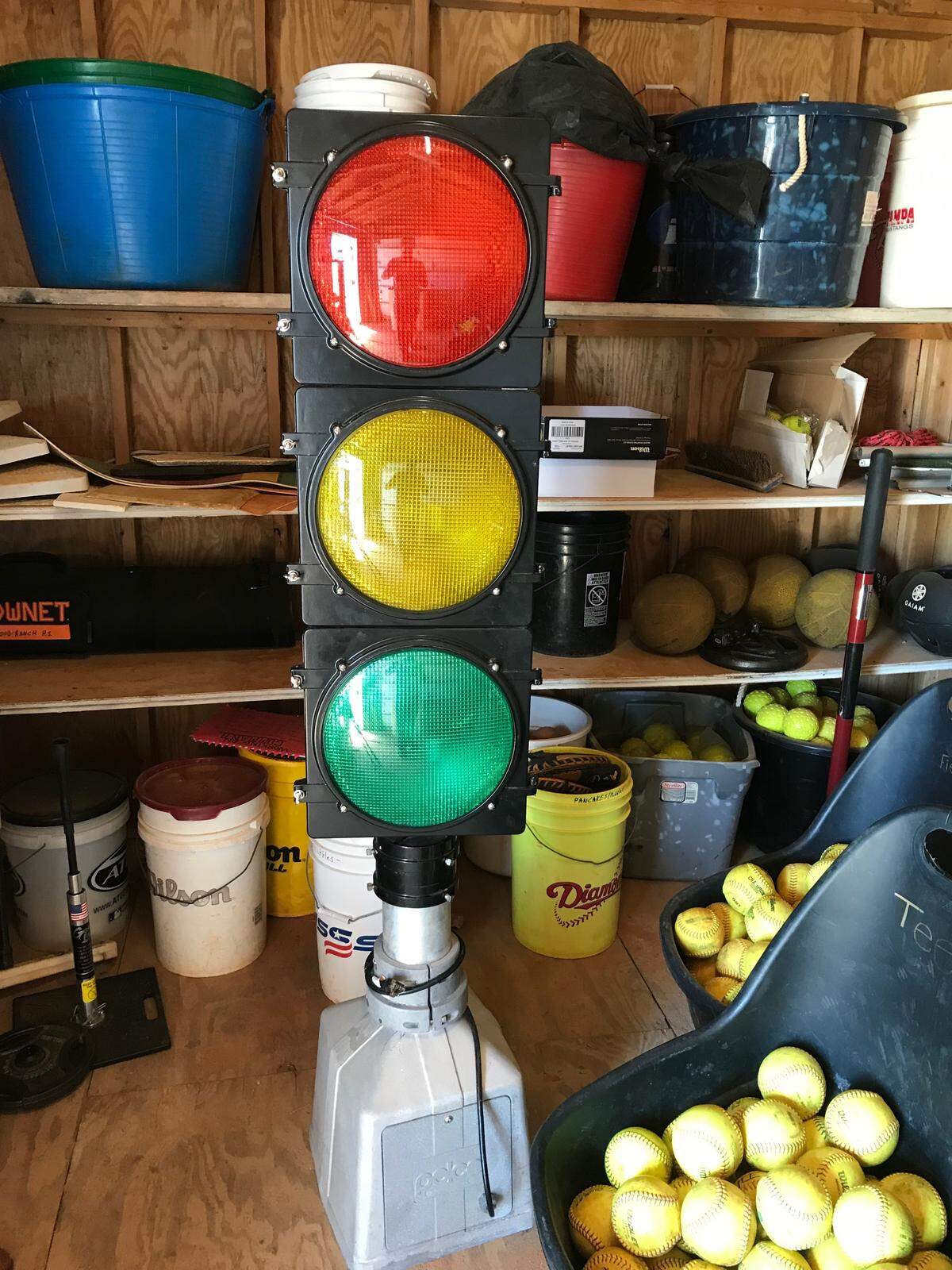 A refurbished traffic light has helped the Lakewood Ranch High softball team to a 21-0 record with one week remaining in the regular season.