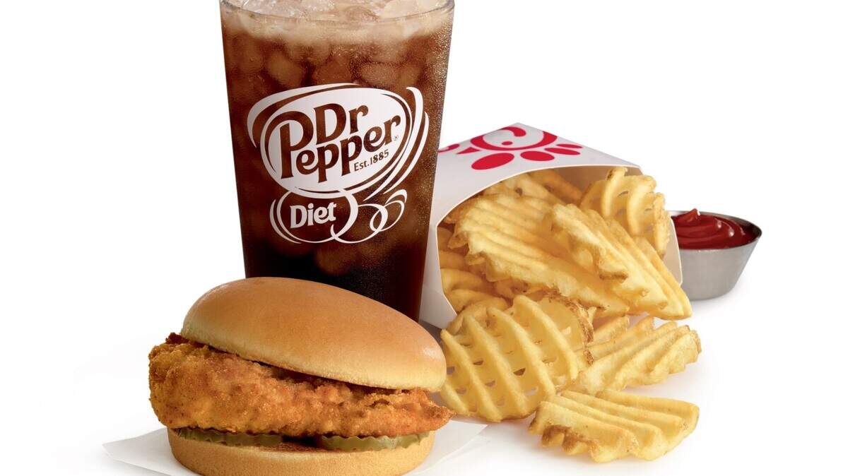 Food from Chick-fil-A.