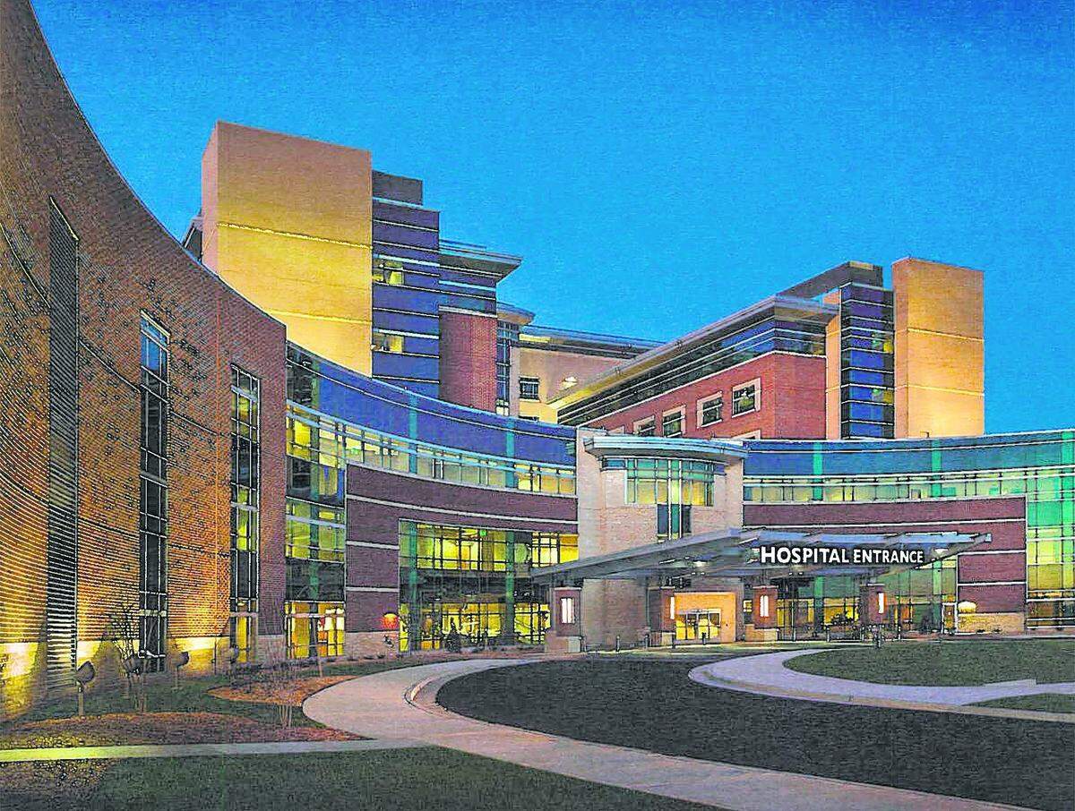 An unofficial rendering shows what the six-story hospital planned for the Parrish could look like. The medical facility will house up to 150 beds just north of Moccasin Wallow and west of U.S. 301.
