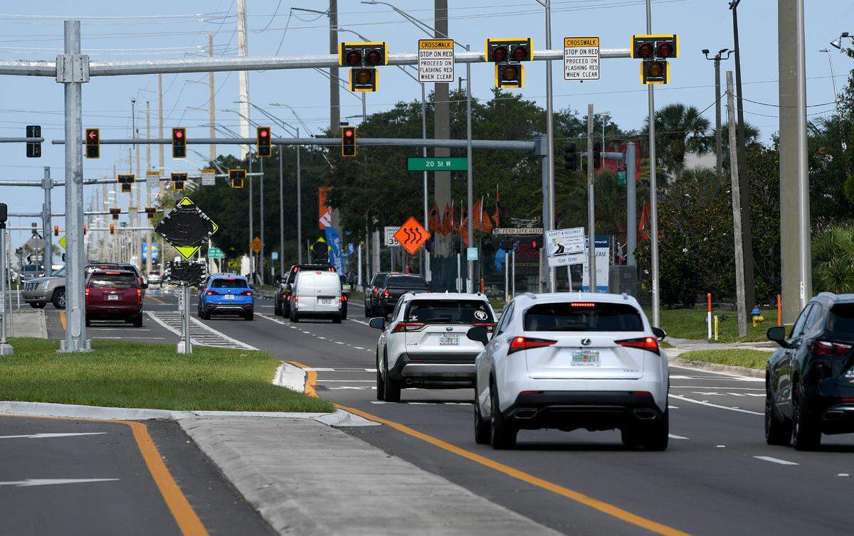 The Florida Department of Transportation spent $3 million to make a stretch of Bradenton’s Cortez Road safer between U.S. 41 and 26th Street West; some have questioned whether if will work.