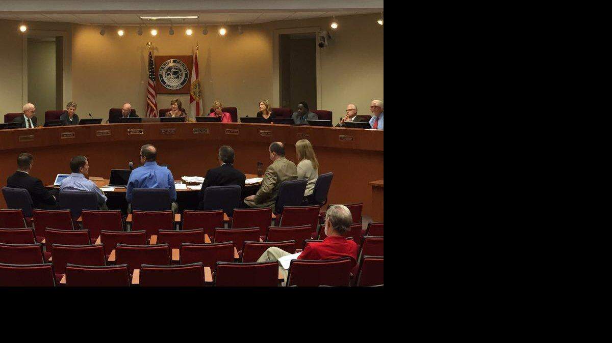 The Manatee County Commission on Tuesday discussed proposed increases in impact fees.