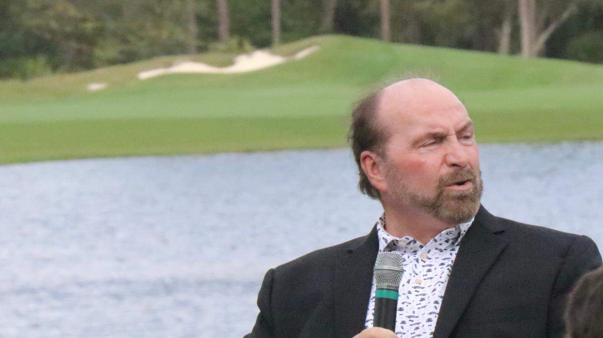 2/11/2021--Bruce Cassidy, owner of The Concession Golf Club, said he would like to host another PGA tourney in a few years.