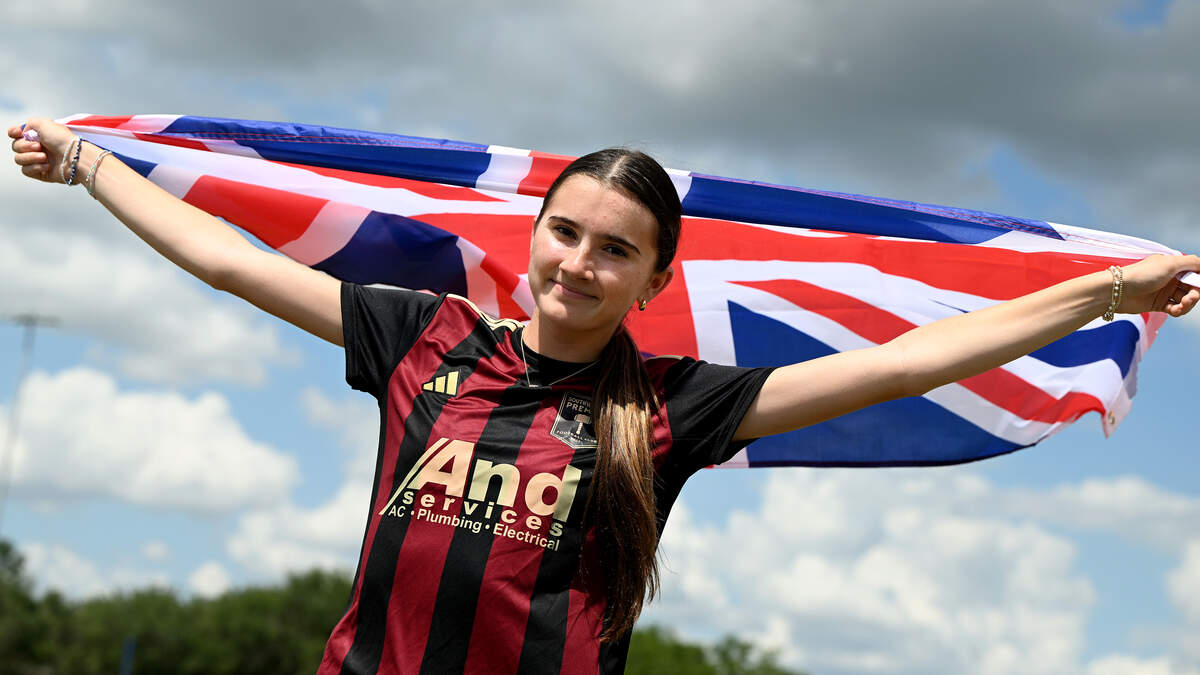 Sky Commissar, a freshman at Lakewood Ranch High, will be playing soccer internationally with a team representing Great Britain. Shown on May 22, 2026.
