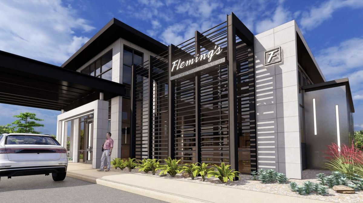 A Fleming’s Prime Steakhouse is planned at&nbsp;8306 Tourist Center Drive in southern Manatee County.