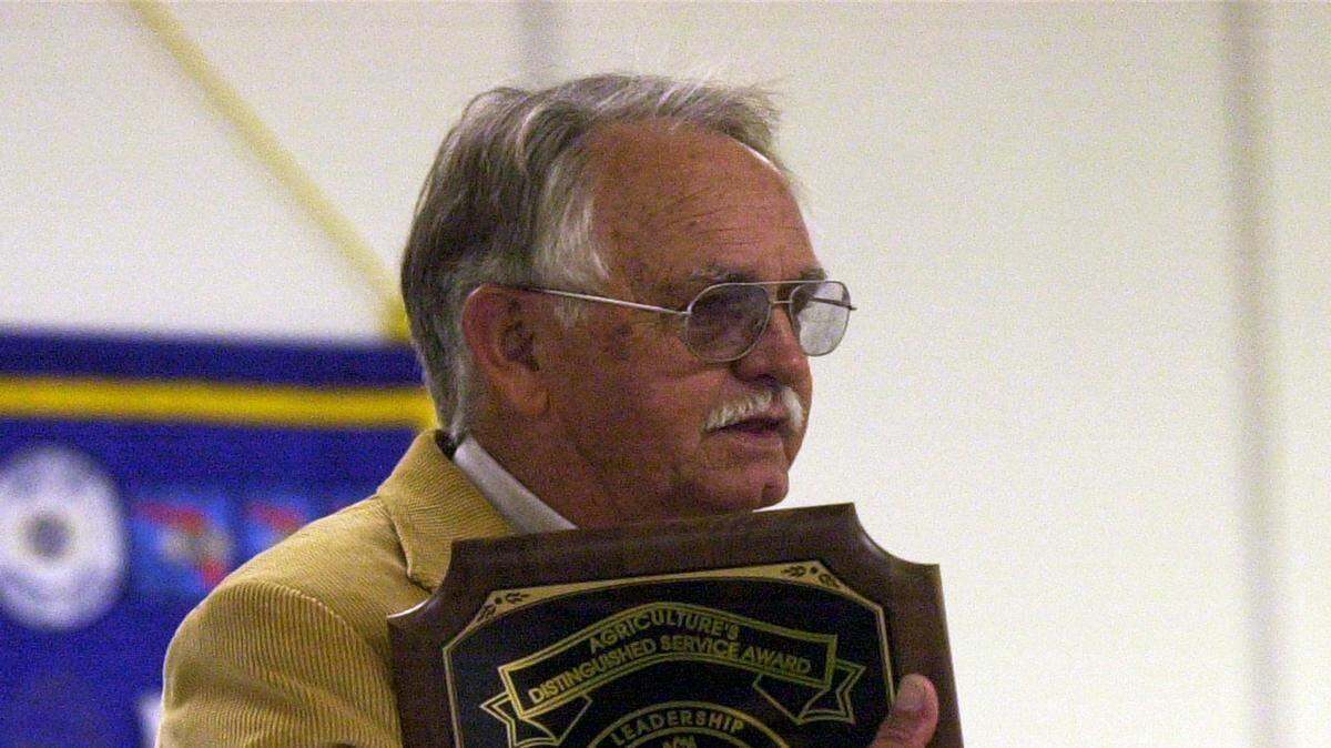 Travis Seawright was named the 2002 Agriculturalist of the Year. 
 HERALD FILE PHOTO