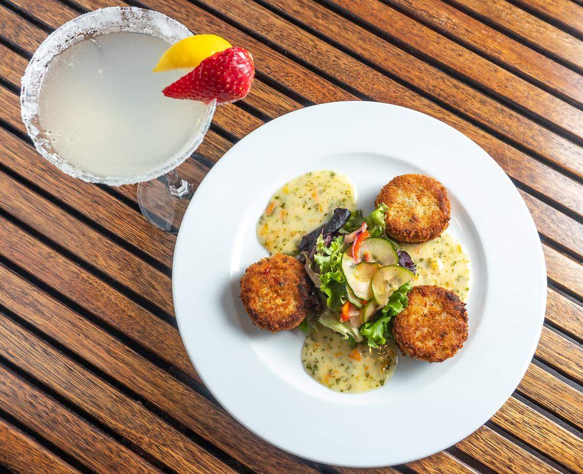 Blue crab cakes served with a margarita is one of the offerings at Mattison’s Riverwalk Grille, 101 Riverfront Blvd. The recently Bradenton restaurant received the Travelers’ Choice award for Best Restaurant, placing it in the top 10 percent of hospitality businesses around the globe, based on diner reviews.