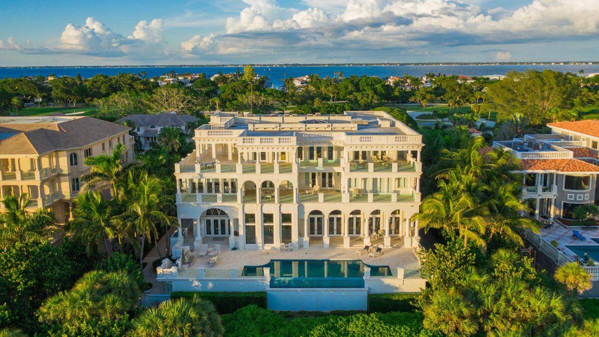 The $16.5 million sale of the Serenissima estate at 845 Longboat Club Road set a record Monday for the highest registered residential purchase in the history of the Manatee, Sarasota and Charlotte County area.