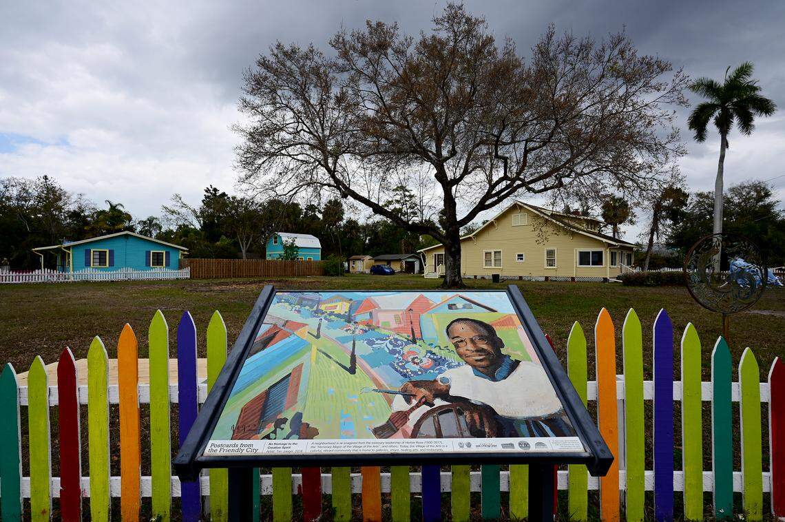 The Village of the Arts in Bradenton is holding a WonderWall Mural Fest to celebrate arts and connect with the community on March 7, 2026. Photo taken on Feb. 26, 2026.