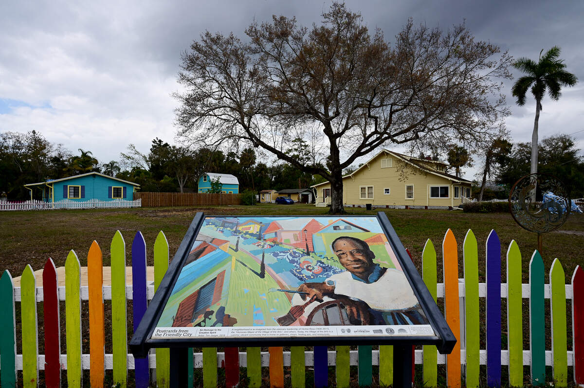 The Village of the Arts in Bradenton is holding a WonderWall Mural Fest to celebrate arts and connect with the community on March 7, 2026. Photo taken on Feb. 26, 2026.