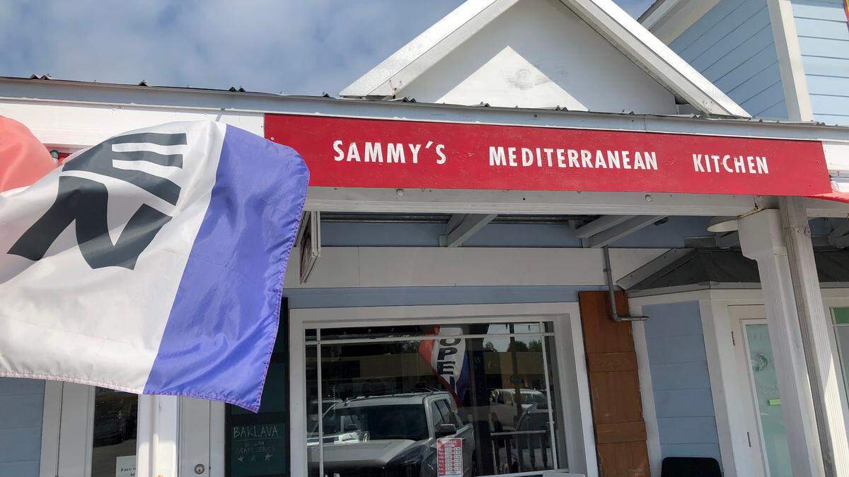 03/03/20121--Chef Sam Abbo and Tracy Kennedy recently opened Sammy’s Mediterranean Kitchen at 5337 Gulf Drive, Suite 300, in Holmes Beach.