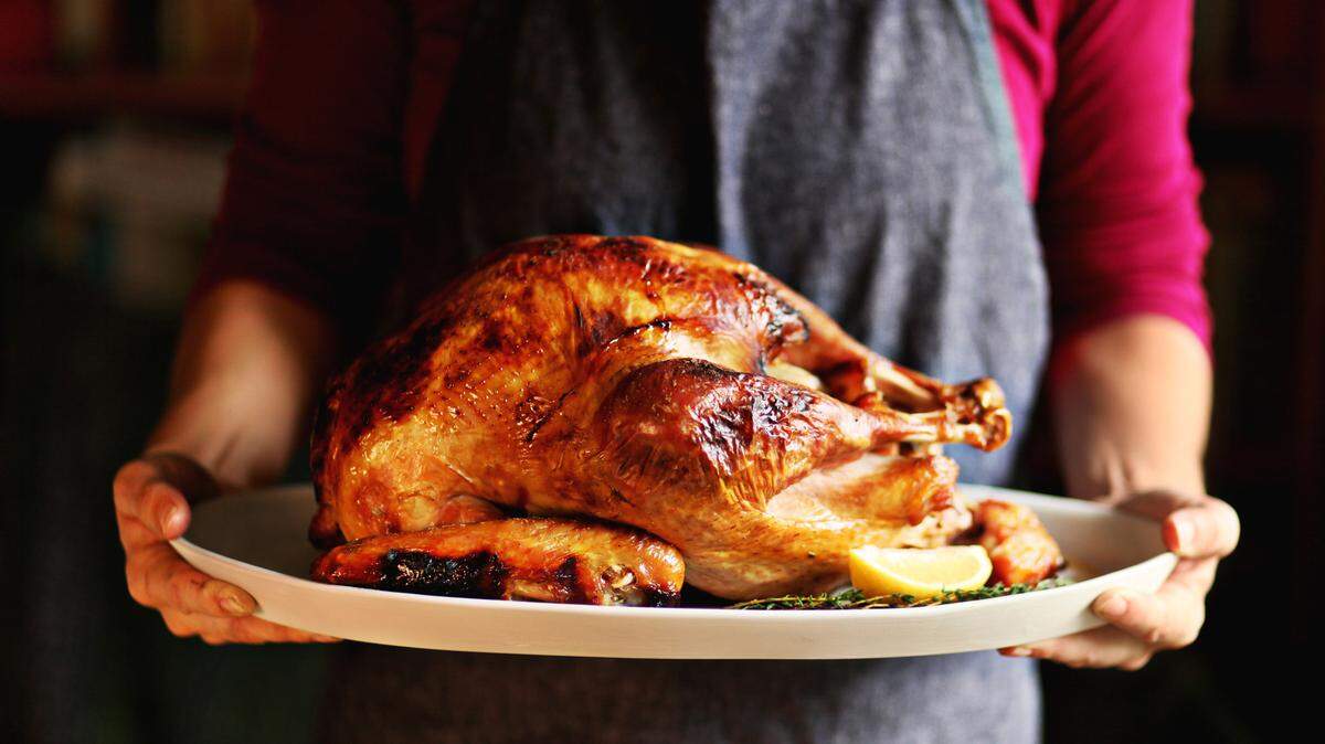 Hickory-Smoked Bourbon Turkey. (Juli Leonard/Raleigh News & Observer/TNS)