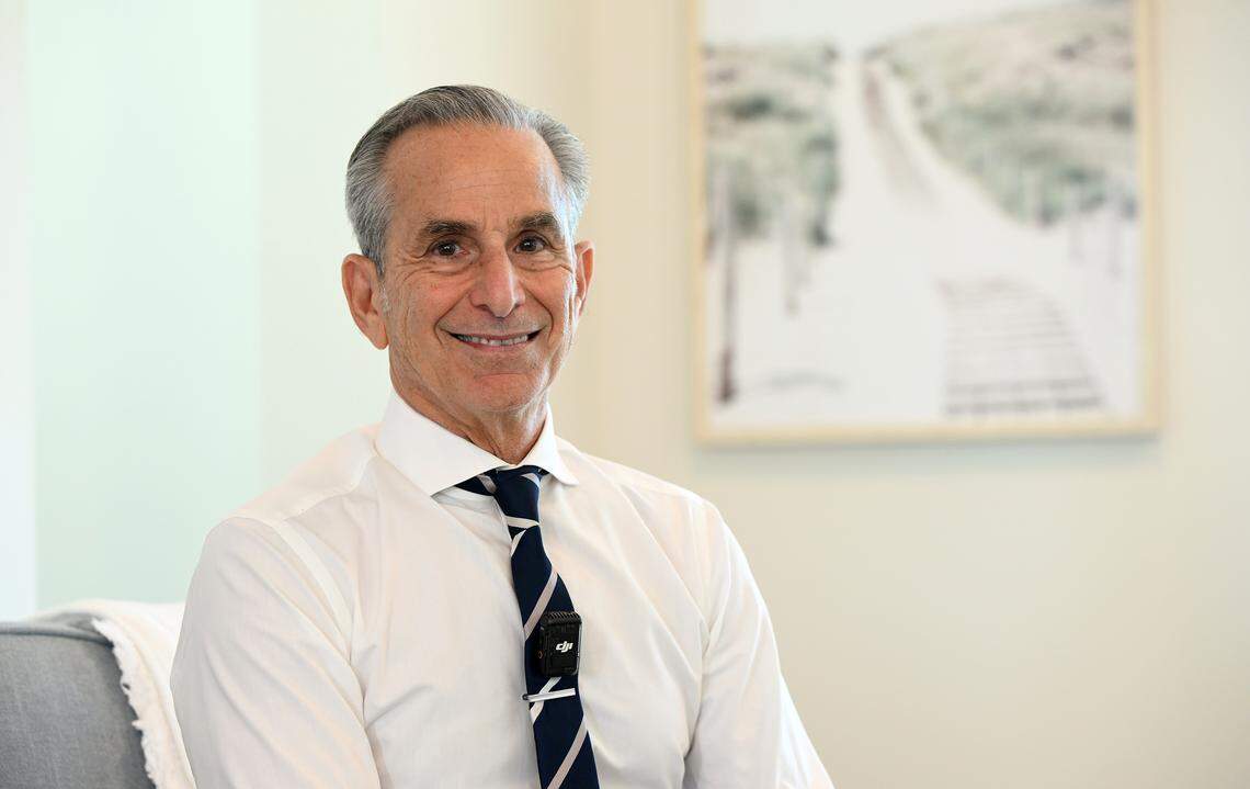 Marshall Gobuty, founder and president of Pearl Homes. Hunters Point is a first-of-its-kind development in Manatee County that combines net-zero energy use with resiliency to hurricanes, flooding and harsh weather. Photo taken on Oct. 8, 2025.