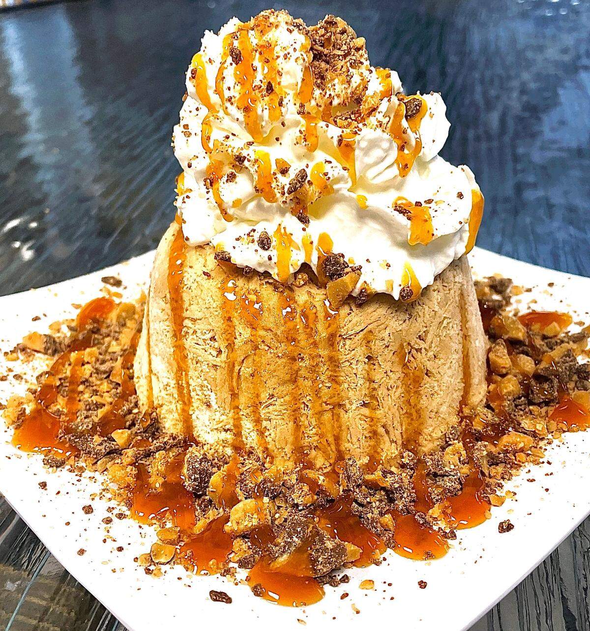 The Coffee Toffee is one of the Vampire Penguin offerings at Uncle Nick’s New York Bagels, 5917 Manatee Ave. W., Bradenton.