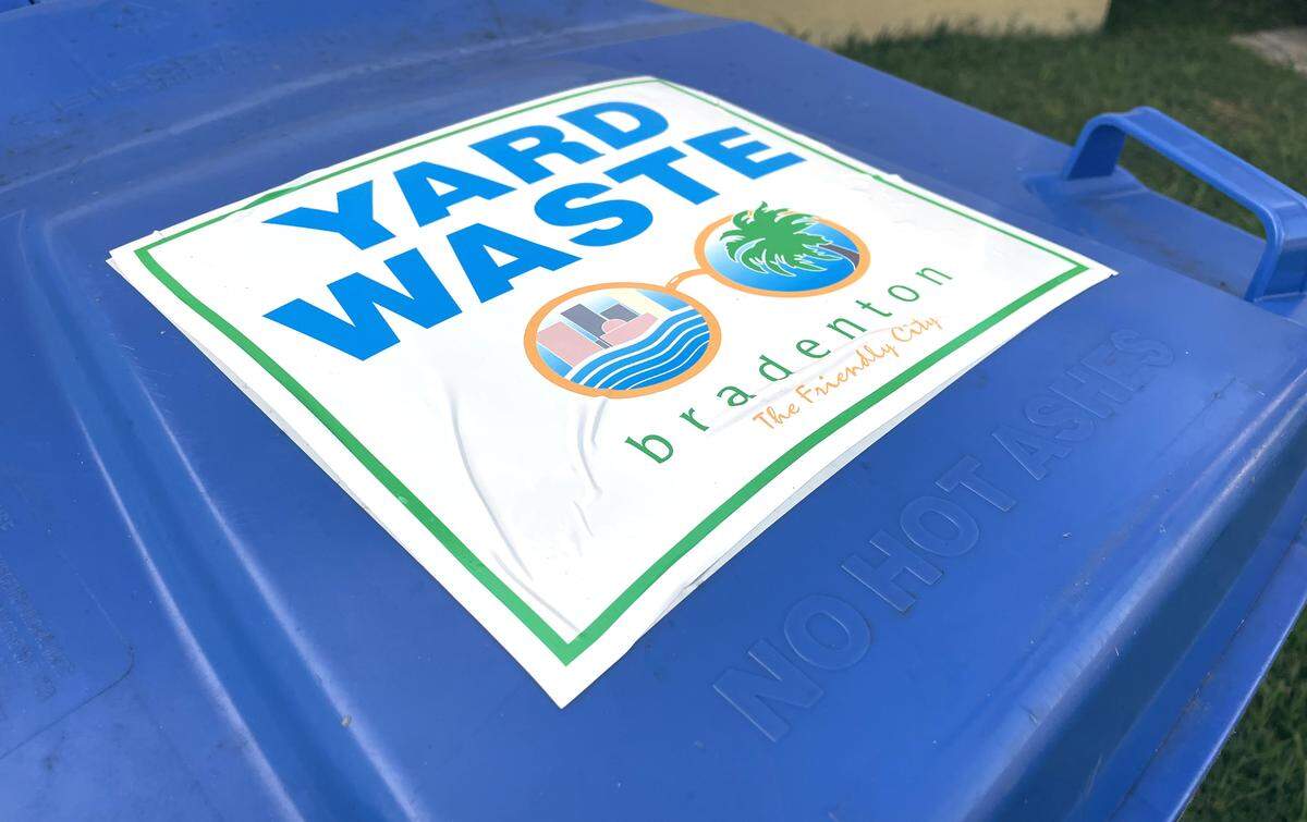 The city of Bradenton is converting its blue recycling bins to yard waste collection containers. Residents who don’t need yard waste bins may call the city to remove them from their homes.