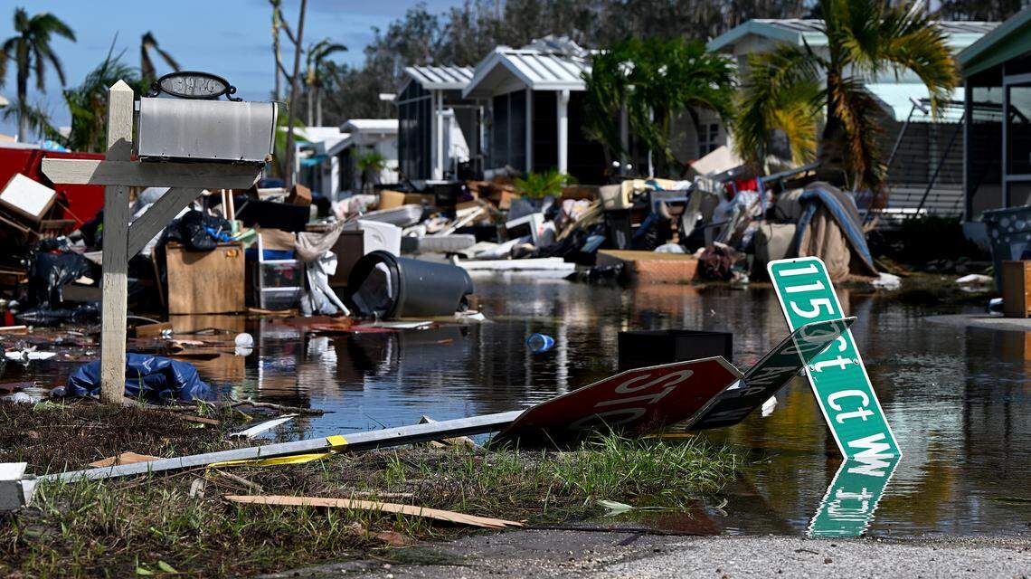 Sunny Shores Mobile Home Park sustained serious damage after Hurricane Milton passed in October. Manatee County could receive over $250 million from the federal government to rebuild after disaster.