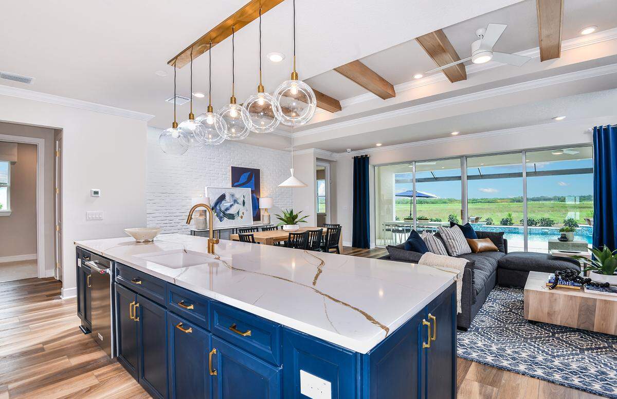 Interior photo of one of the models from Del Webb BayView. A similar product type is planned at Del Webb Sunchase.