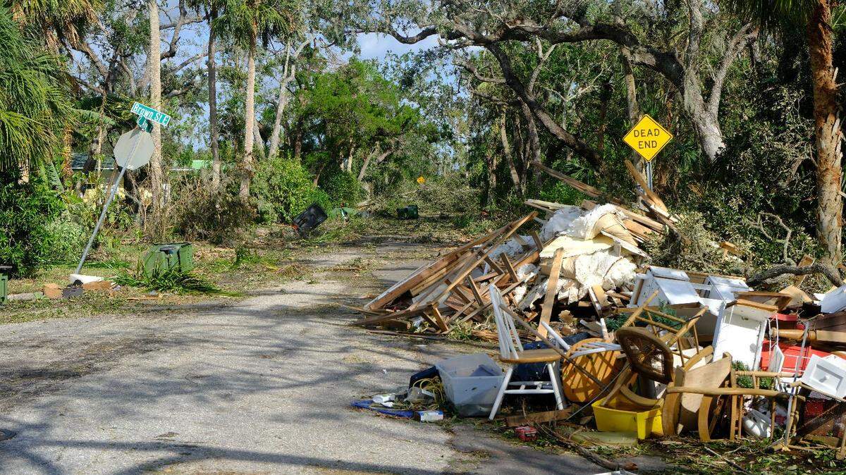 In East Bradenton, a neighborhood already hit hard by Hurricane Helene in September dealt with the aftermath of the second powerful hurricane in as many weeks after Hurricane Milton ripped through Manatee County.