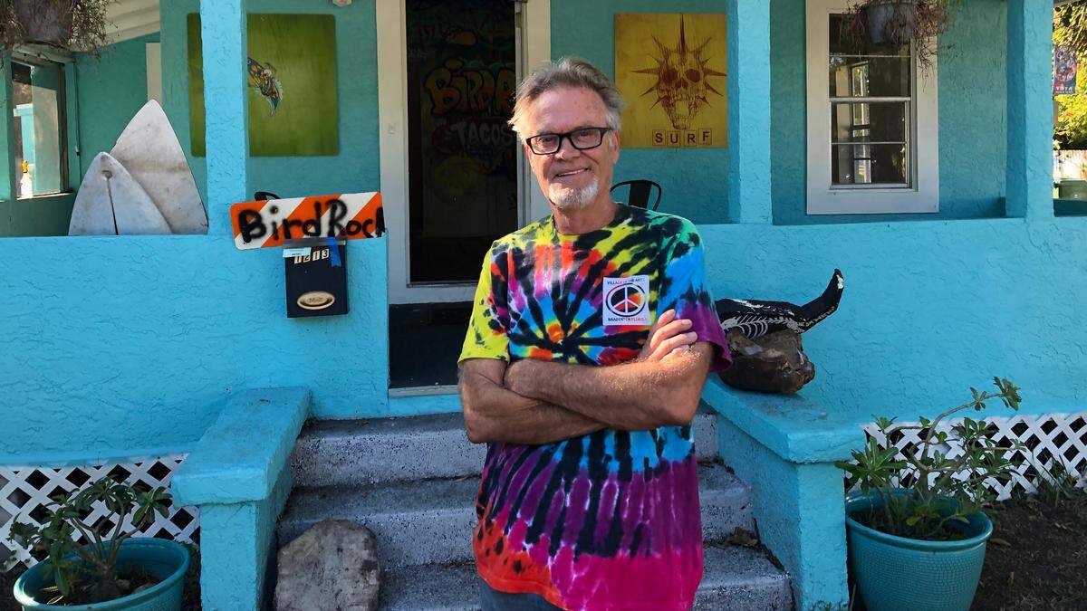11/3/2021-- David Shiplett is moving Bird Rock Taco Shack, a staple in Bradenton’s Village of the Arts, to 1213 13th Ave. W. He hopes to reopen the business in December.