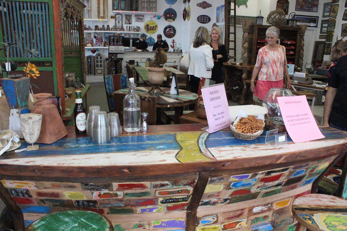 Sarasota Architectural Salvage,  5265 University Parkway, unit 105, is all about environmentally friendly, sustainable merchandising.