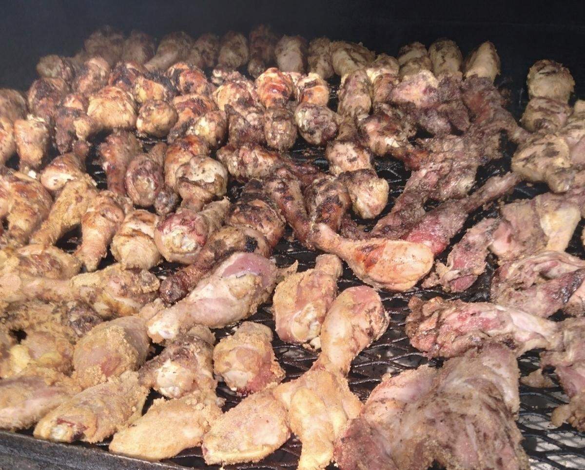 Bobby “Choo-Choo” Hinton operates Choo-Choo’s Catering in Parrish, serving ribs, chicken, pork and sides.