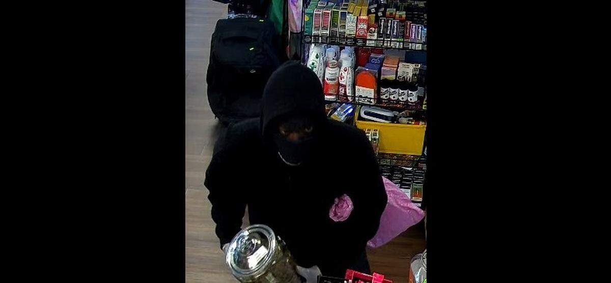Bradenton police released this photo of a suspect in an armed robbery at Wild Smoke Shop, 5254 State Road 64 East.