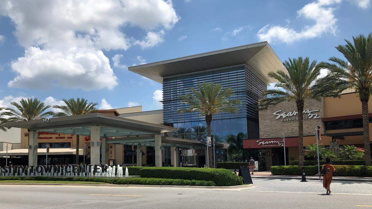5/5/2021--The Mall at University Town Center, shown above, and other businesses in the district, located north of University Parkway in Manatee County, and south of University in Sarasota County, will be seeking to add staff at a hiring fair Tuesday, May 11, at 125 N. Cattlemen Road, Unit 101.