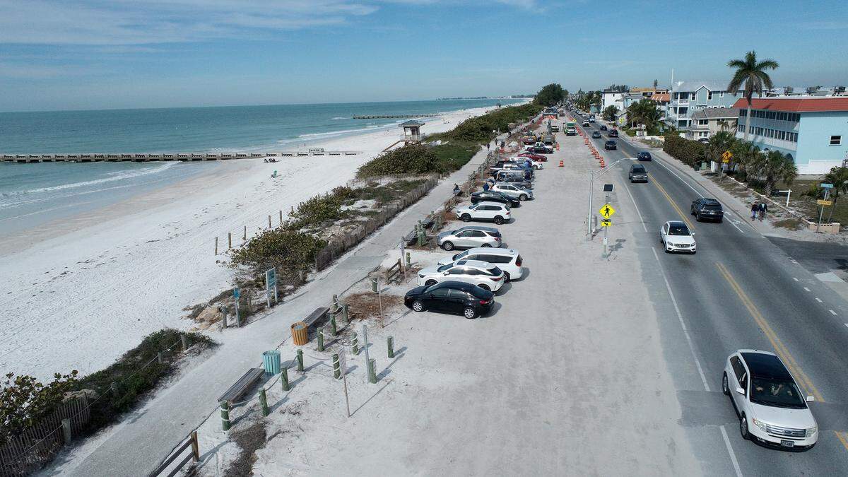 Bradenton Beach and Anna Maria Island on Jan. 17, 2024.