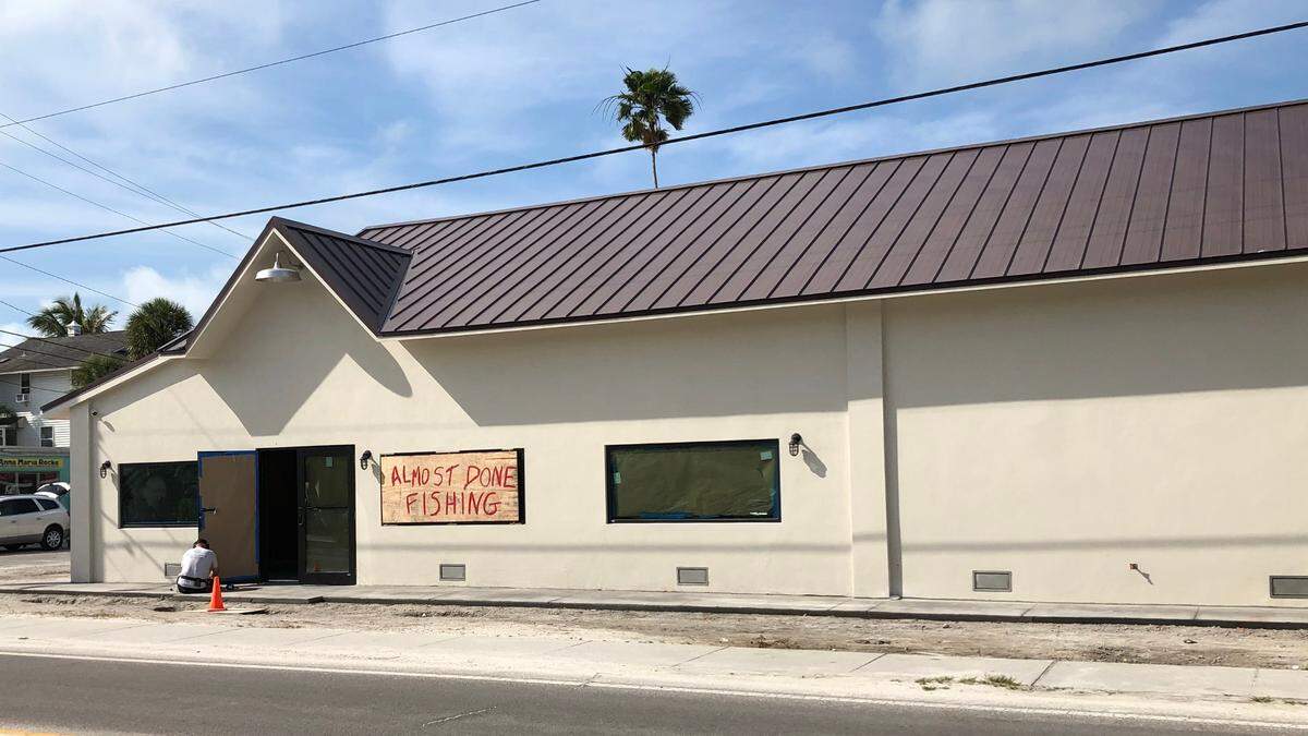 Bortell’s Lounge, one of the area’s favorite watering holes, was undergoing renovations at 10002 Gulf Drive, Anna Maria 4/15/2021.