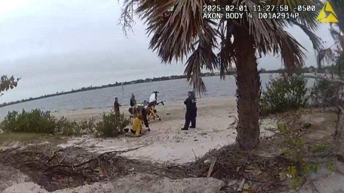 Two people were taken to the hospital for possible injuries after a guided horseback ride in Palma Sola Bay went wrong, the Bradenton Police Department said.