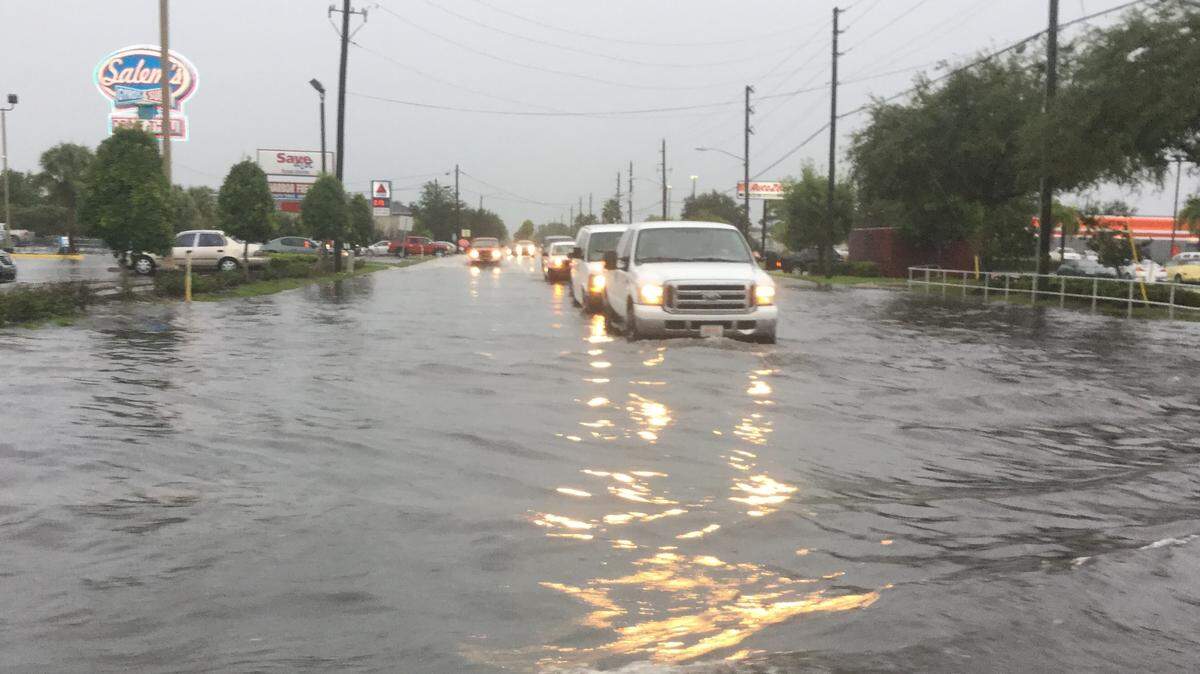 In August of 2016, Tropical Storm Hermine flooded road from downtown Bradenton to Sarasota in a matter of hours. Pictures like this one on U.S. 41 could become much more commonplace if climate change isn’t addressed soon, some experts say.