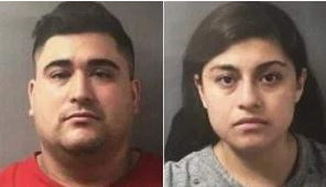 Luis Posso, 32, and his wife, Dayan Median Flores, 32, are facing charges after the 12-year-old child died in an Indiana hospital last week.