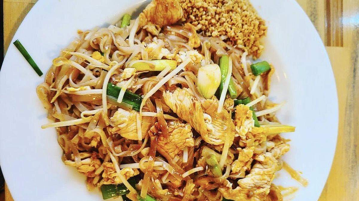 Pad Thai features thin rice noodles, stir-fried with bean sprouts, scallions and eggs. It’s one of the most popular offerings at Charm Thai, 4511 Manatee Ave. W., Bradenton.