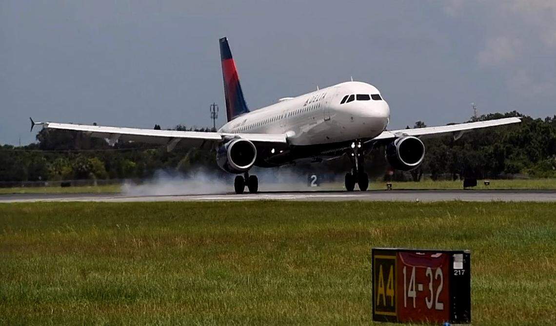 In February, 430,348 passengers traveled through the airport, a 9% increase compared to 393,807 passengers in February 2023. File photo from 7/18/2021