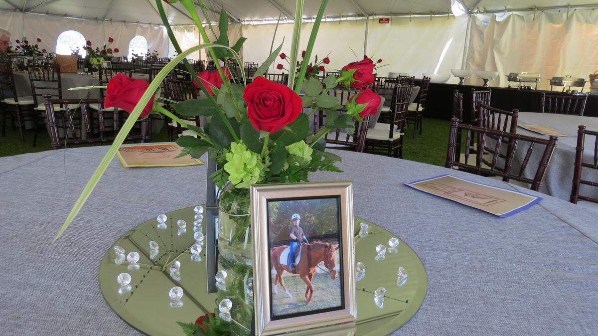 Sarasota Manatee Association for Riding Therapy will have its third annual Mint Juleps and Roses event this Saturday. This photograph is from the 2015 event. 
 PHOTO PROVIDED