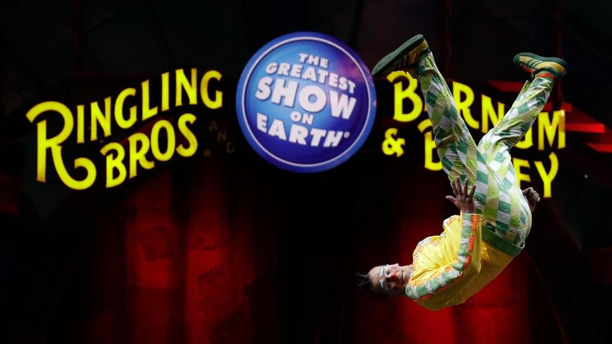 File photo of the Ringling Circus, 2107.