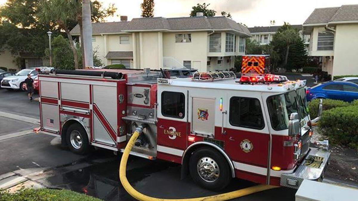 Longboat Key firefighters put out a blaze at a four -story condo building (not pictured) Thursday evening that started with an A/C unit, officials said.