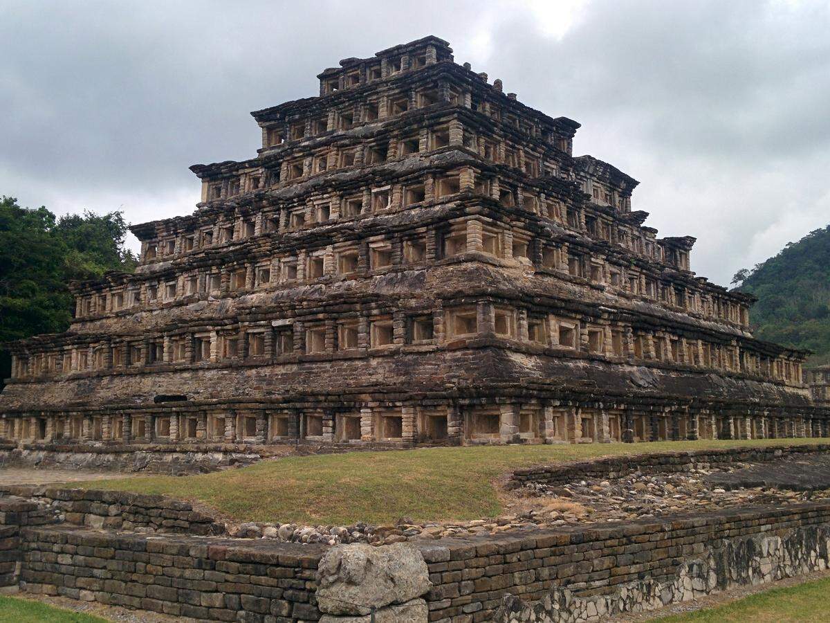 Ruins of El Tajin in Veracruz, Mexico. The Mesoamerican city that may have been built by the Totonac people.