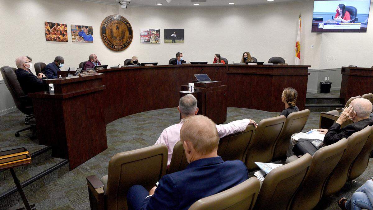 08/16/21—The Manatee County School Board called an emergency meeting Monday morning to discuss a mask mandate in schools to curb the growing outbreak of COVID-19. There were 177 cases reported in the first week of school.