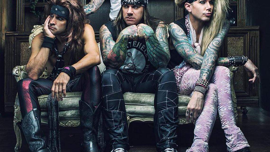Steel Panther performs in St. Petersburg on Saturday 