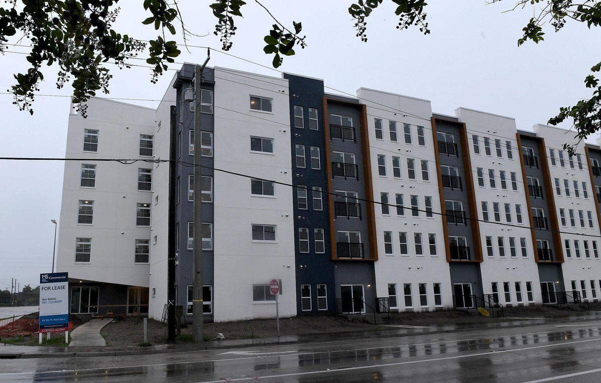 The Addison, shown 7/9/2021, is an affordable housing apartment complex in Bradenton. The demand for workforce housing continues to exceed the supply.