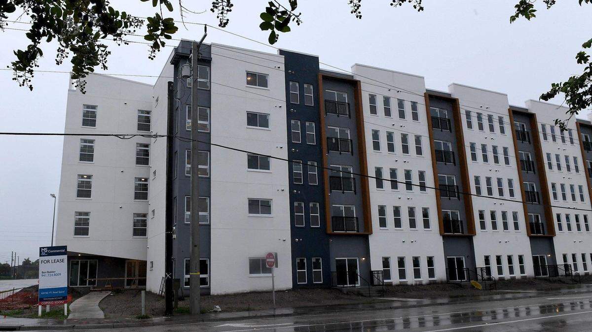 The Addison, shown 7/9/2021, is an affordable housing apartment complex in Bradenton. The demand for workforce housing continues to exceed the supply.
